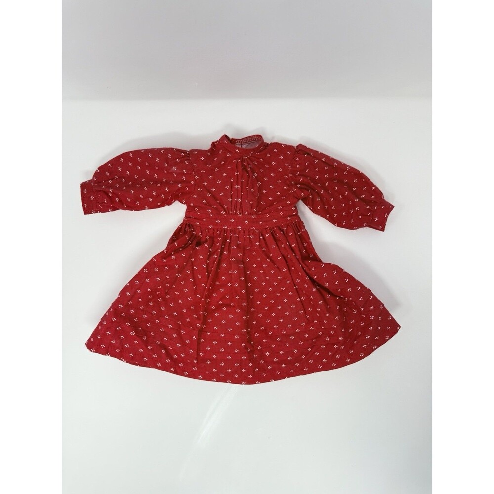 Pleasant Company Kirsten Larson School Dress 1990 American Girl Retired